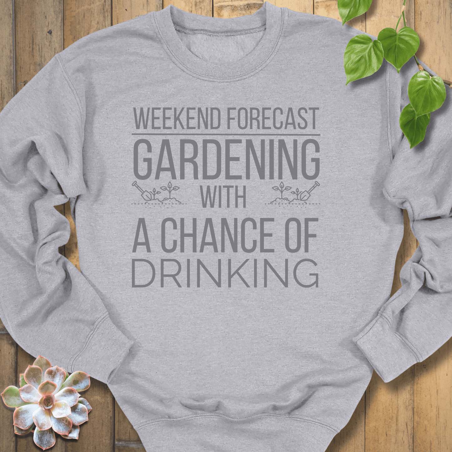 Sport Grey / S Weekend Forecast Gardening Sweatshirt Sweatshirt