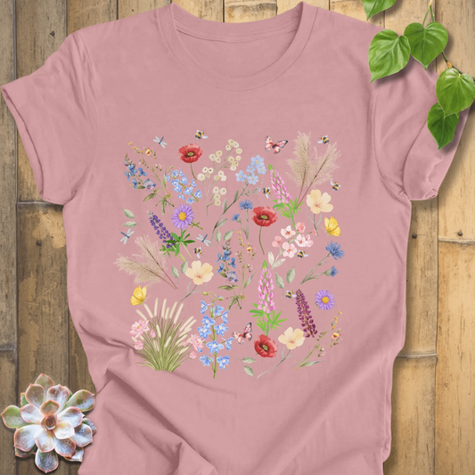 Orchid / XS Wildflower T-shirt T-Shirt
