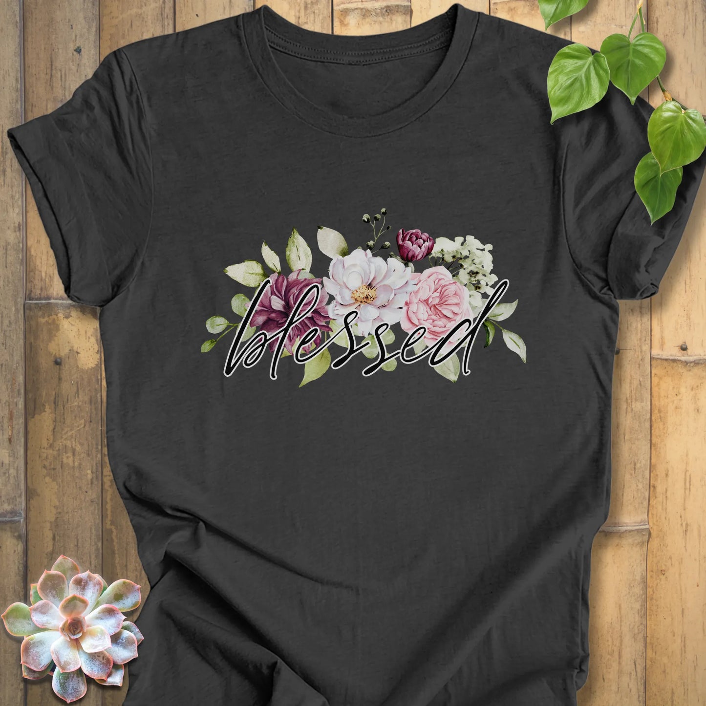 Watercolor flower shirt
