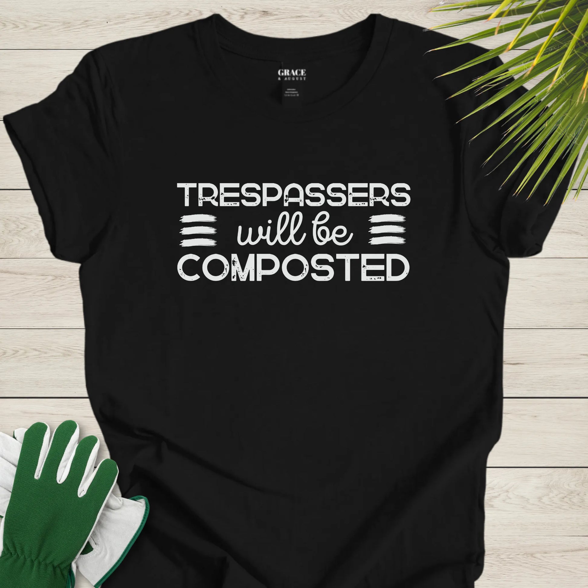 Funny gardening pun shirt
