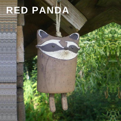 Wind Chimes Rustic Animal | Charming Small Animal Wind Chimes for Doors, Windows, and Garden