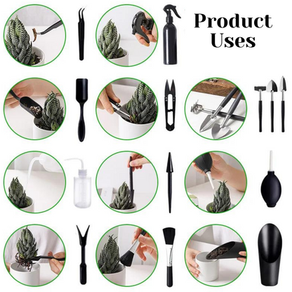 Houseplant Tools for Succulents, Bonsai and Small Houseplants, 8-14 Pieces