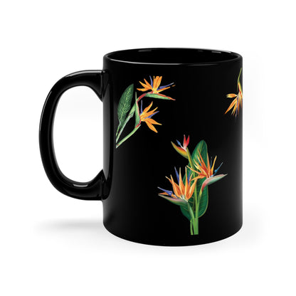 tropical plant mug