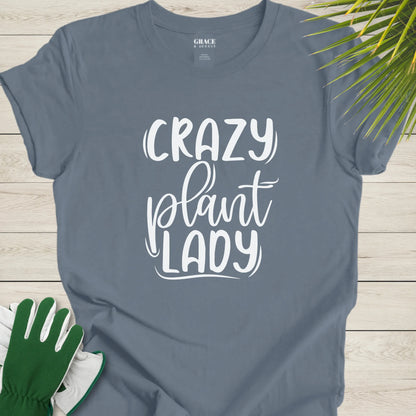 Crazy plant lady shirt USA