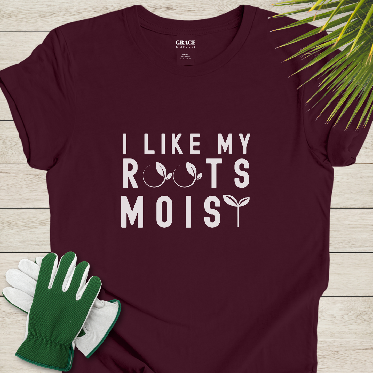 rude tee for gardening men