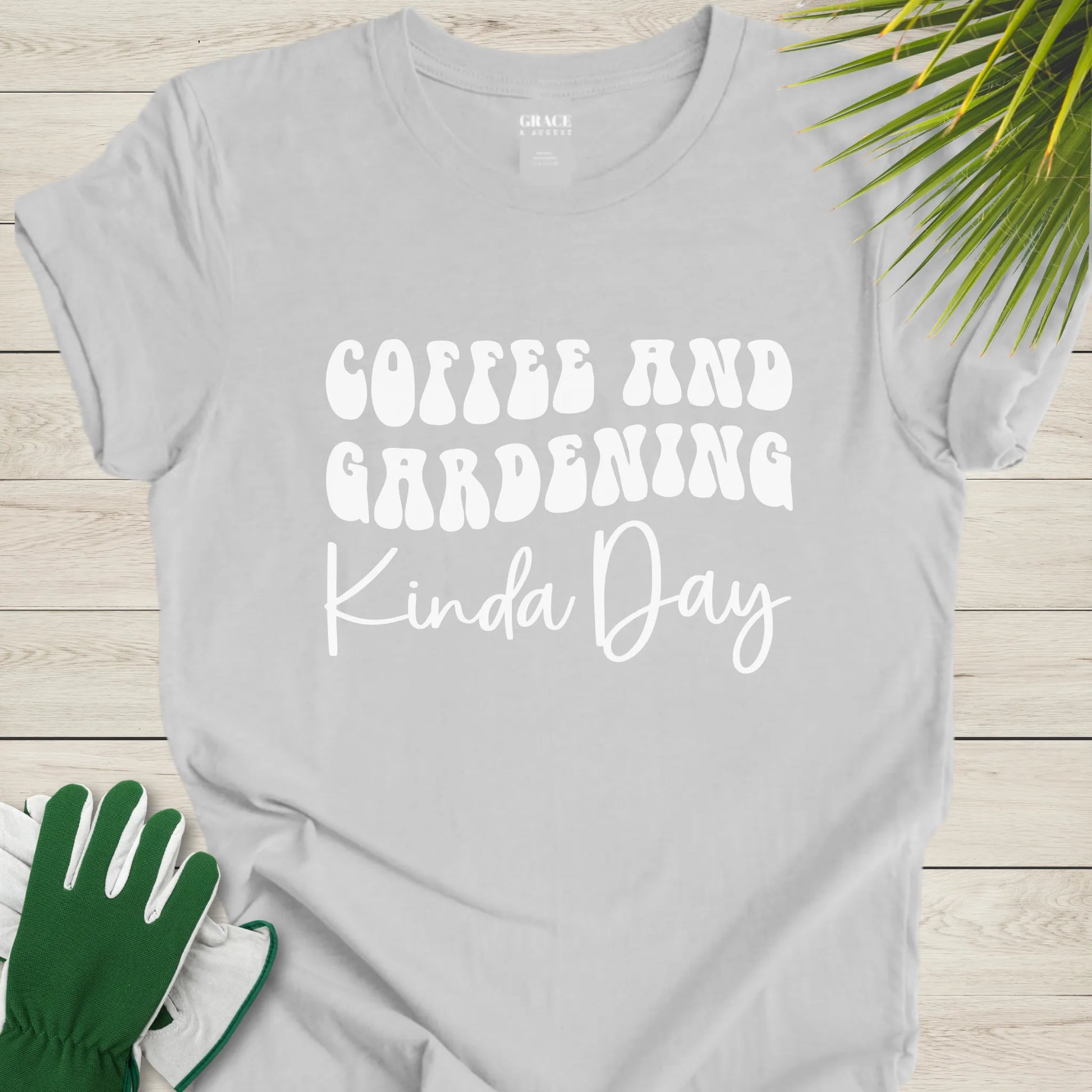 Gardening and coffee lover shirt
