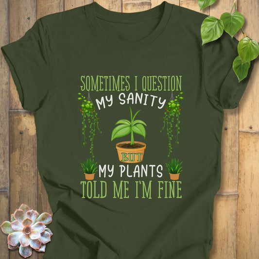 Funny plant t-shirt
