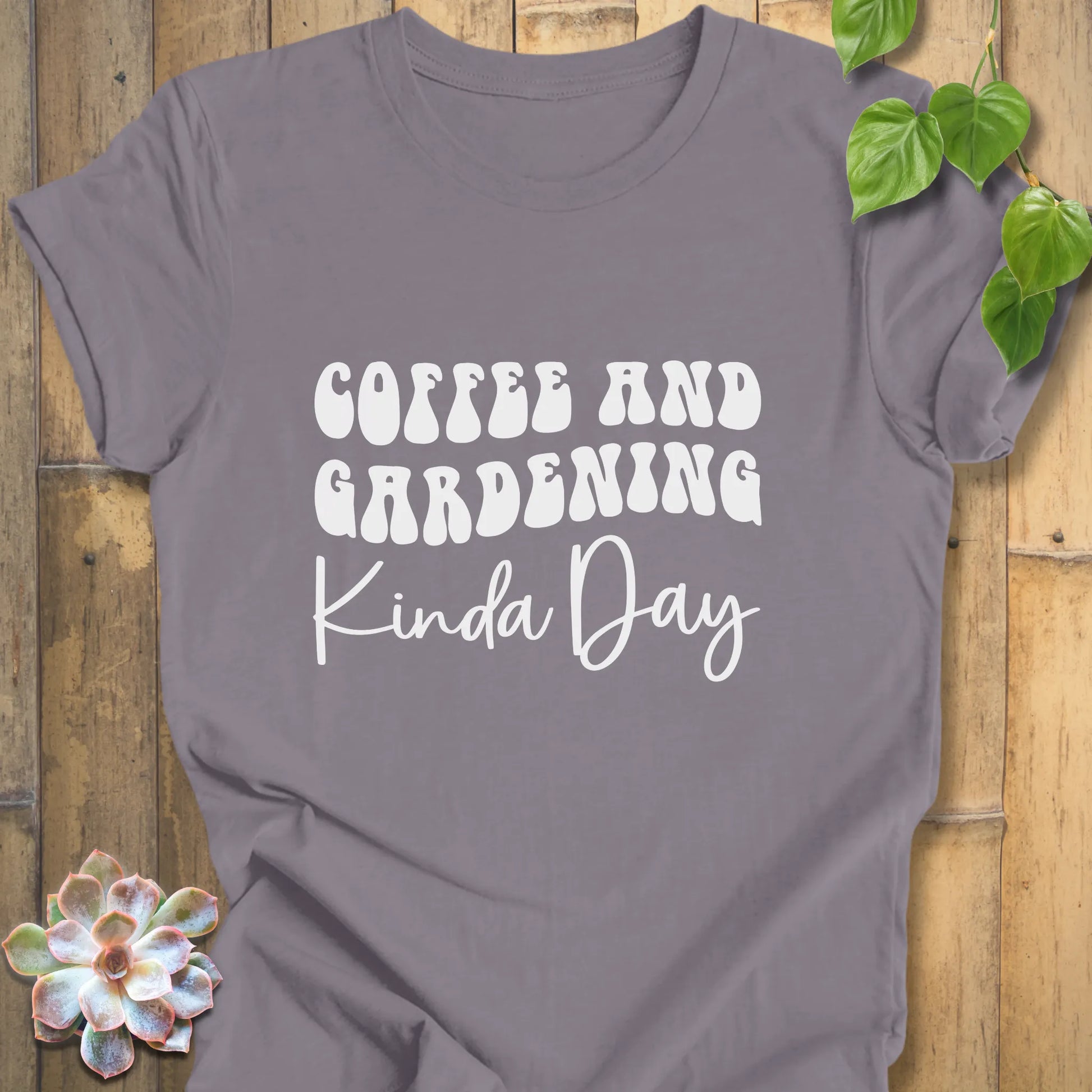 gardening and coffee lover shirt