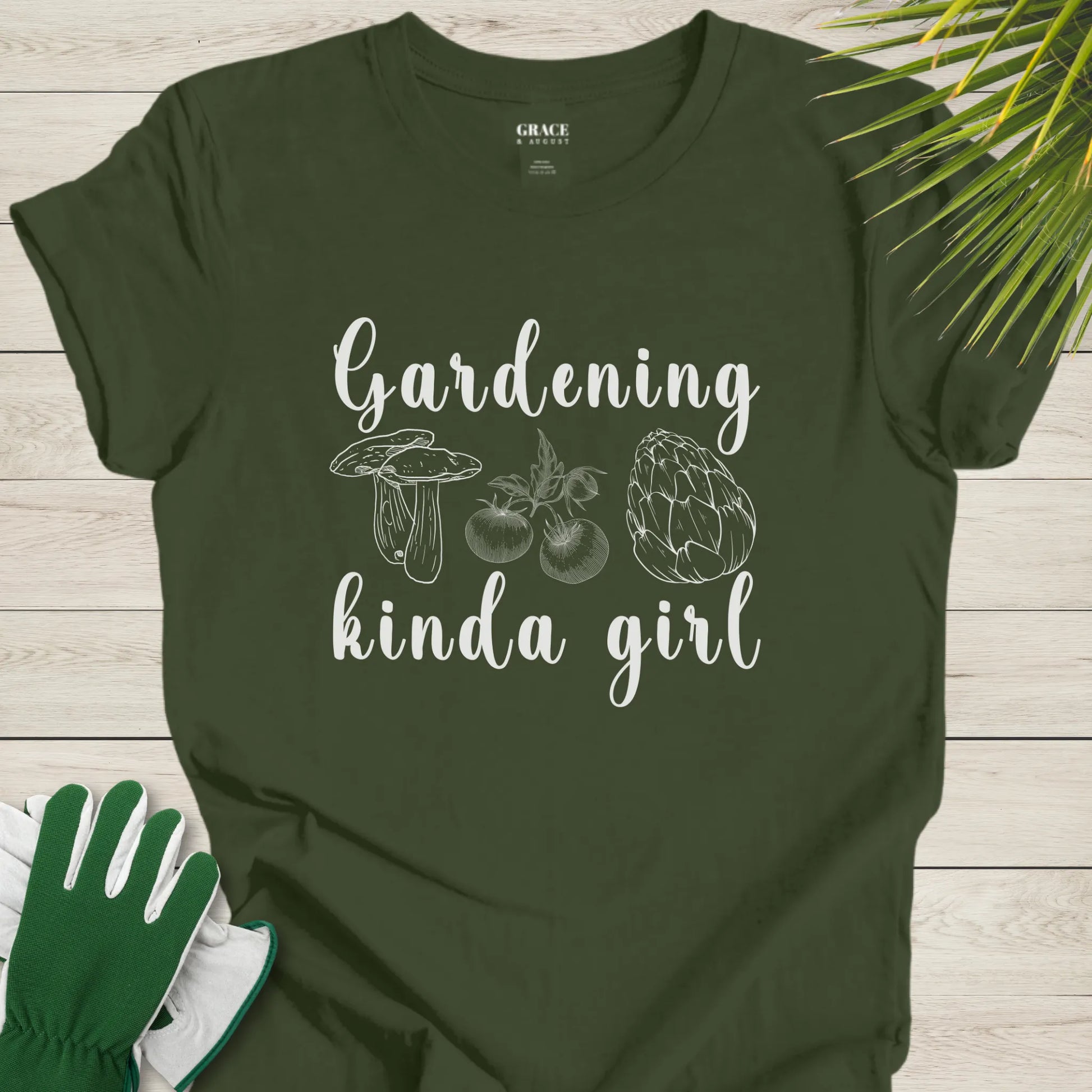 Gardening girl shirt
