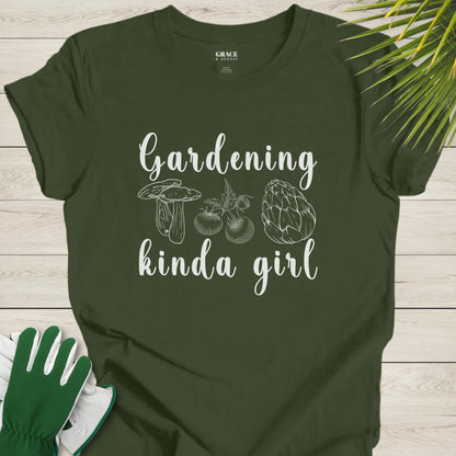 Gardening girl shirt
