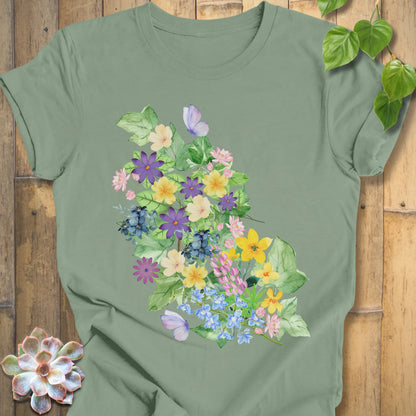 botanical graphic tee
