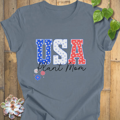 Patriotic plant mom