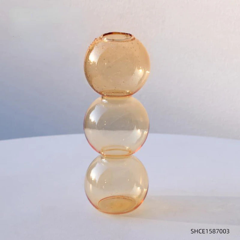 Nordic Bubble Glass Vase | Discover Elegance in Every Detail 