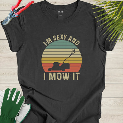 Gardening pun t-shirt
