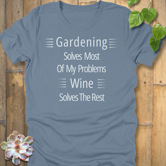 Wine Solves Problems T-Shirt