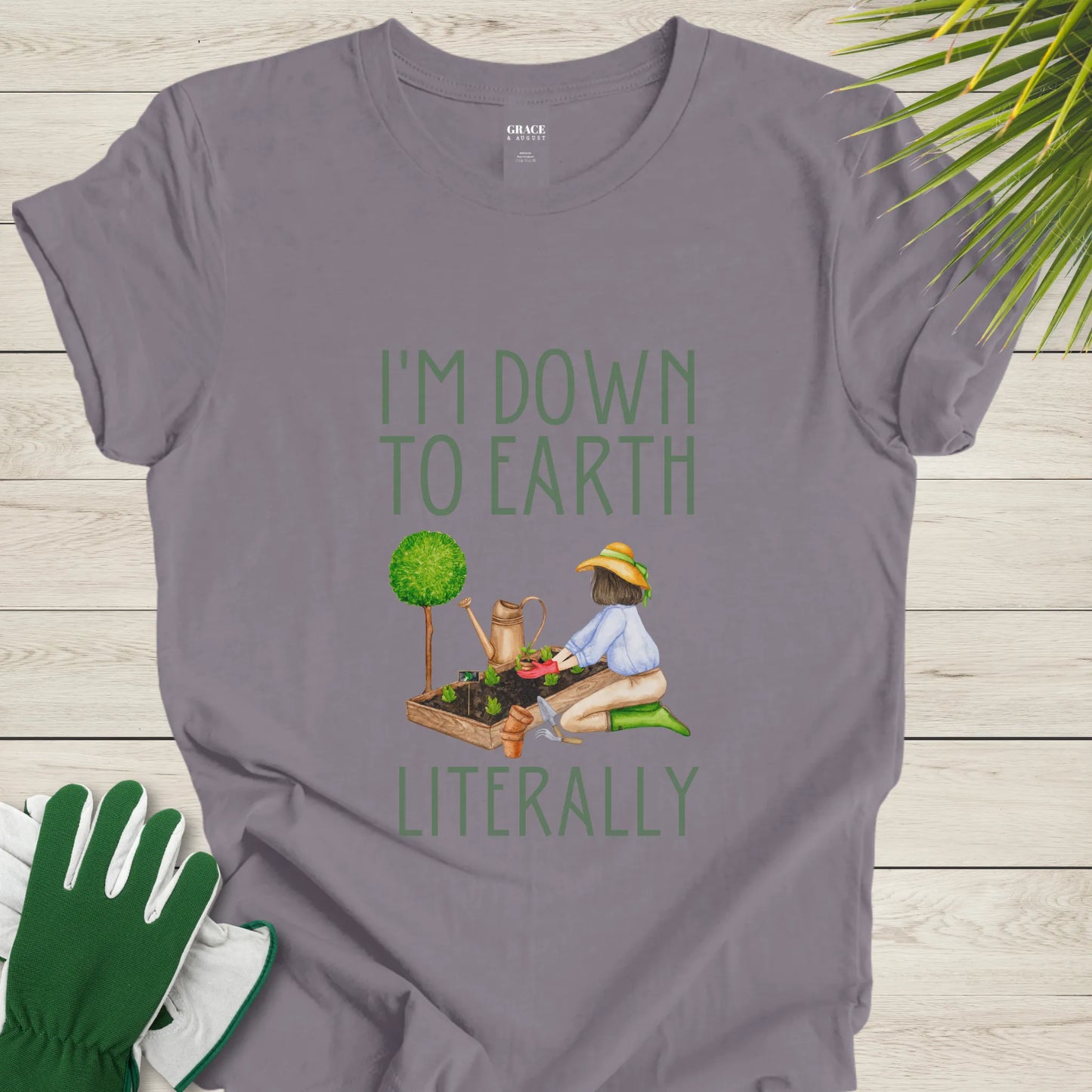 Gardening graphic tee
