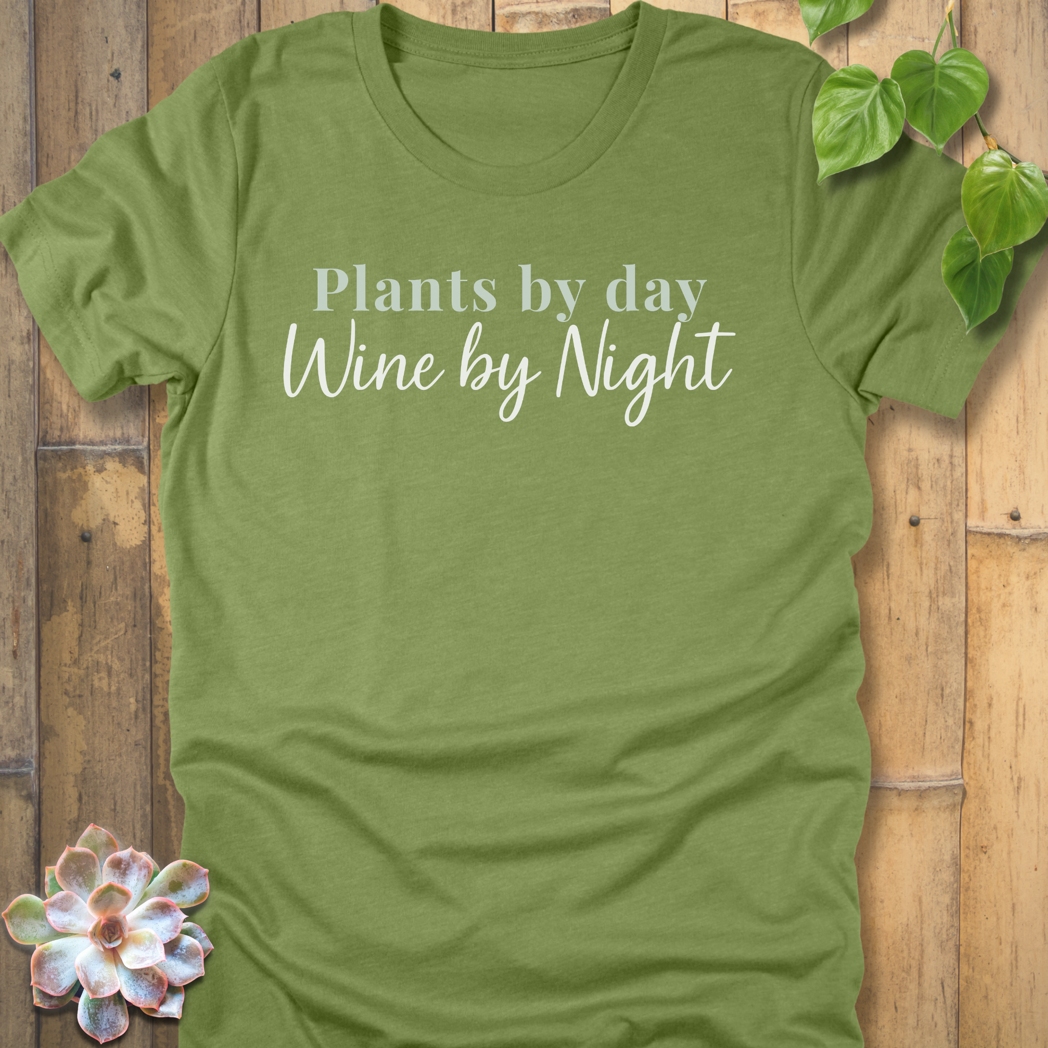 Plants by Day T-Shirt