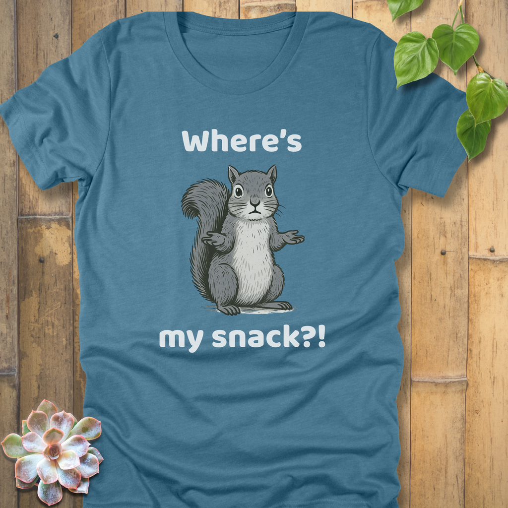Where's my snack T-shirt