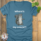 Where's my snack T-shirt