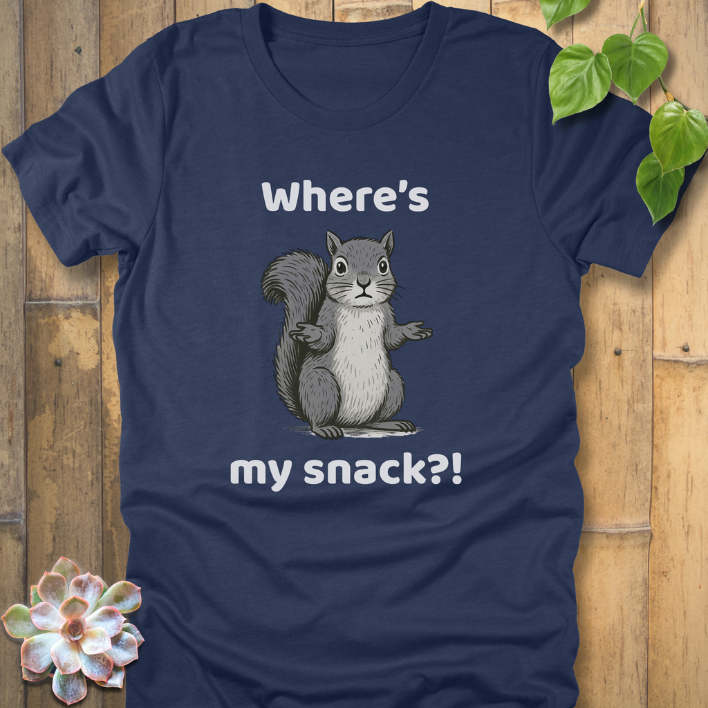 Where's my snack T-shirt