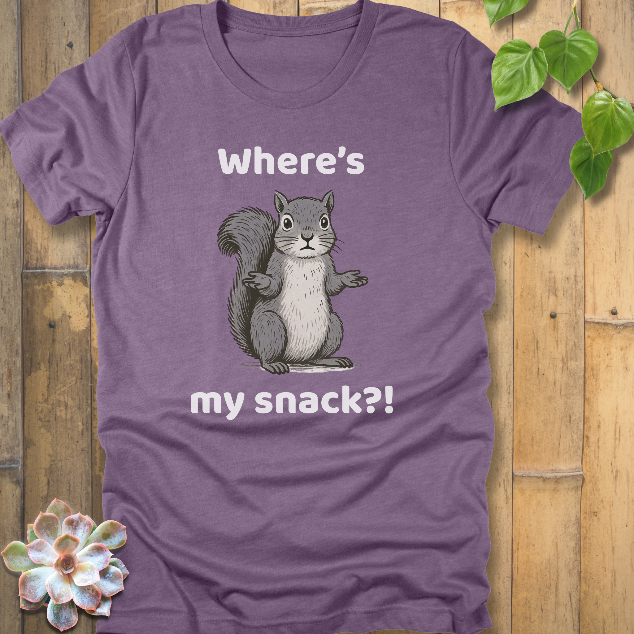 Where's my snack T-shirt