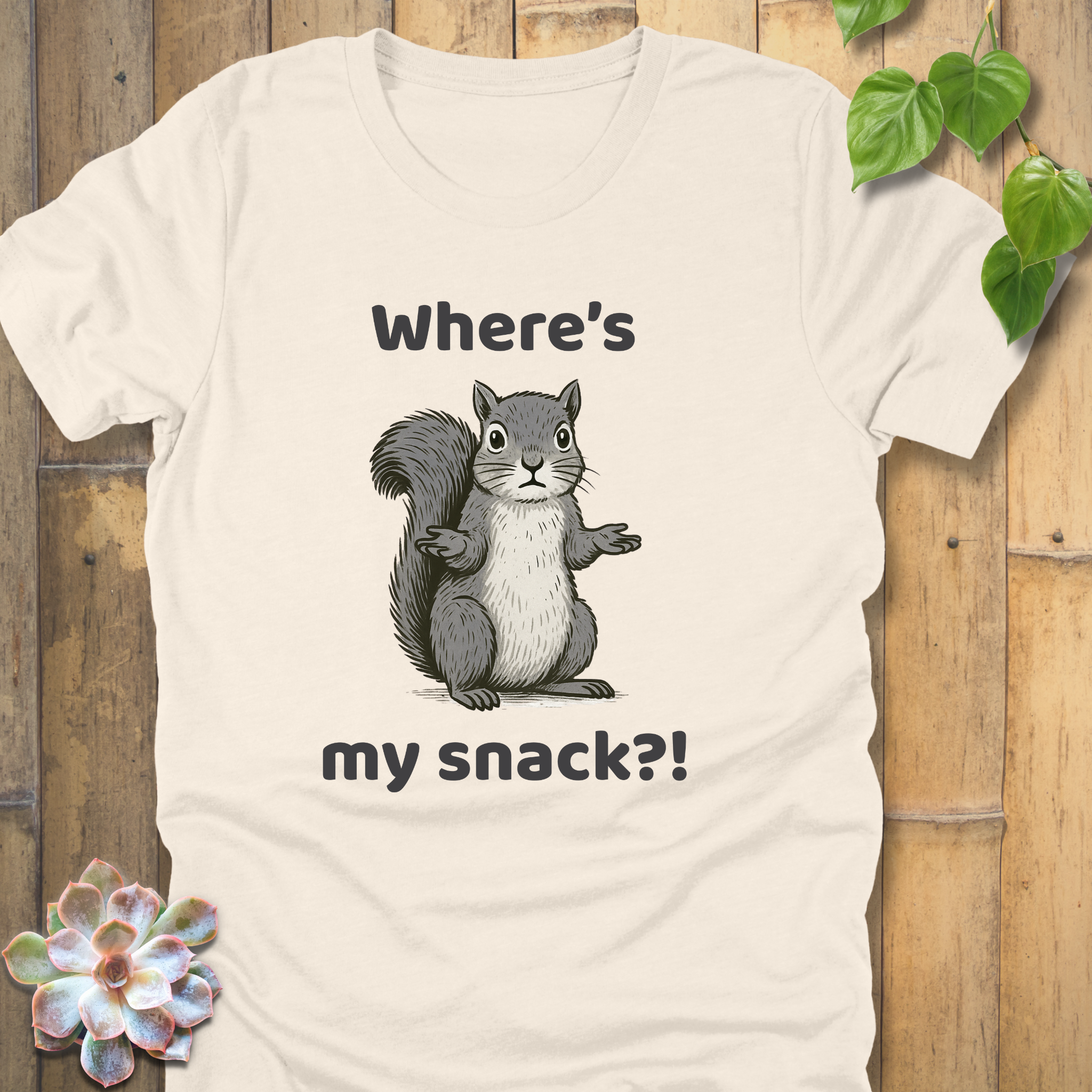 Where's my snack T-shirt