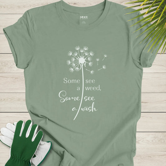 Inspirational dandelion t-shirt
