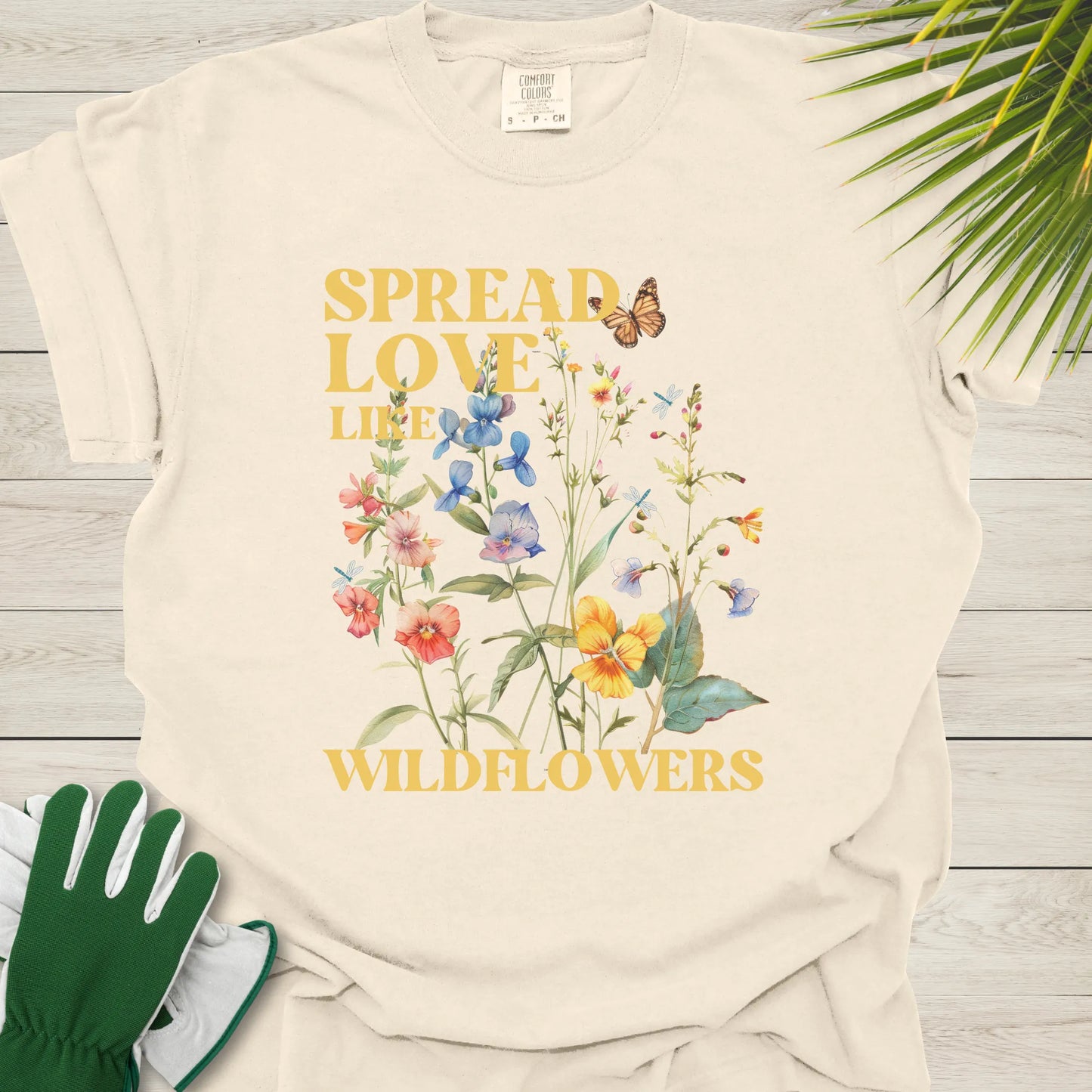 Cottagecore wildflower shirt
