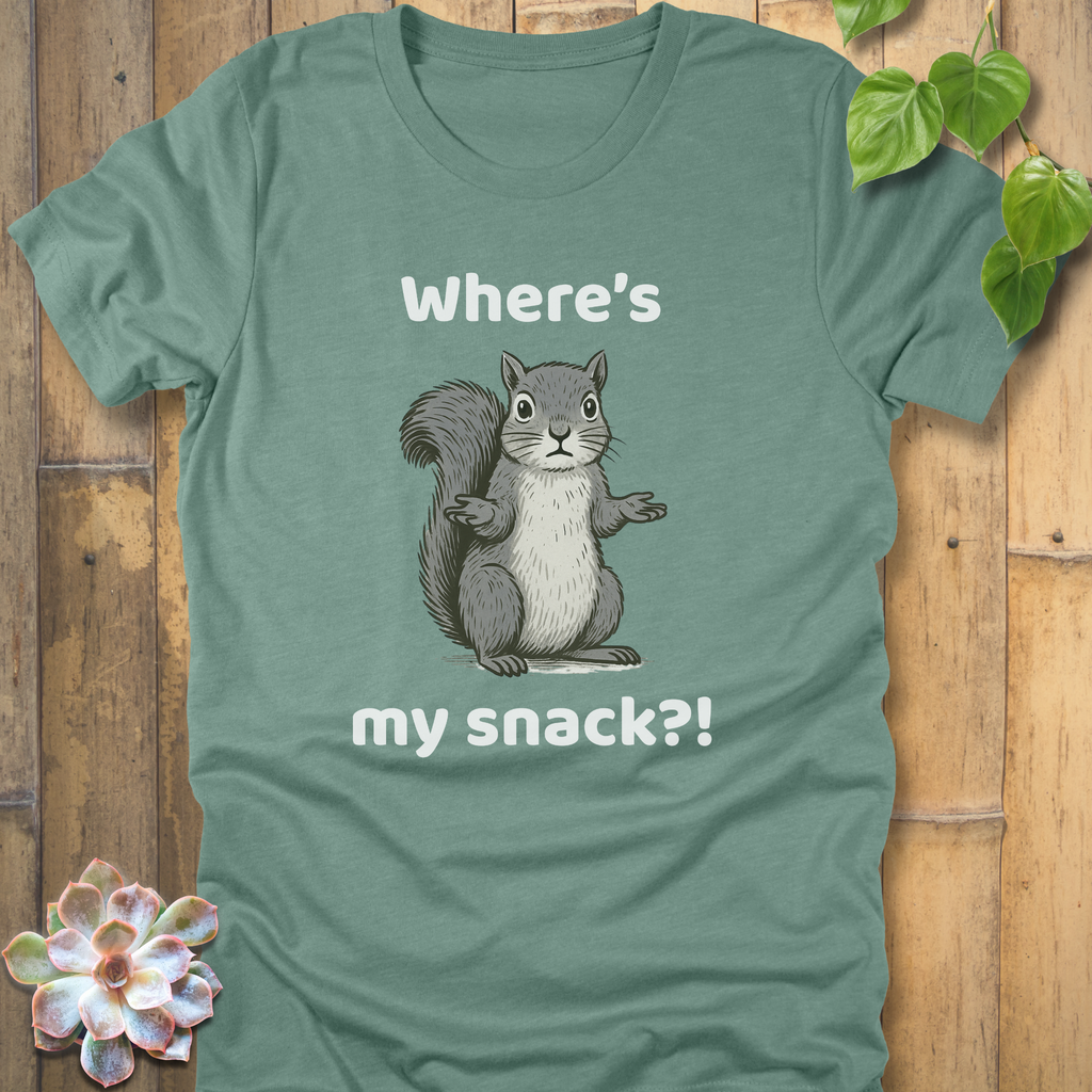 Where's my snack T-shirt