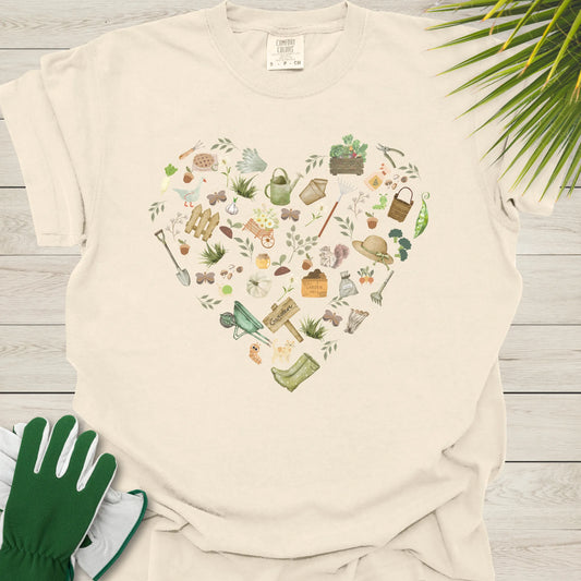 Garden Accessories Loveheart T-Shirt