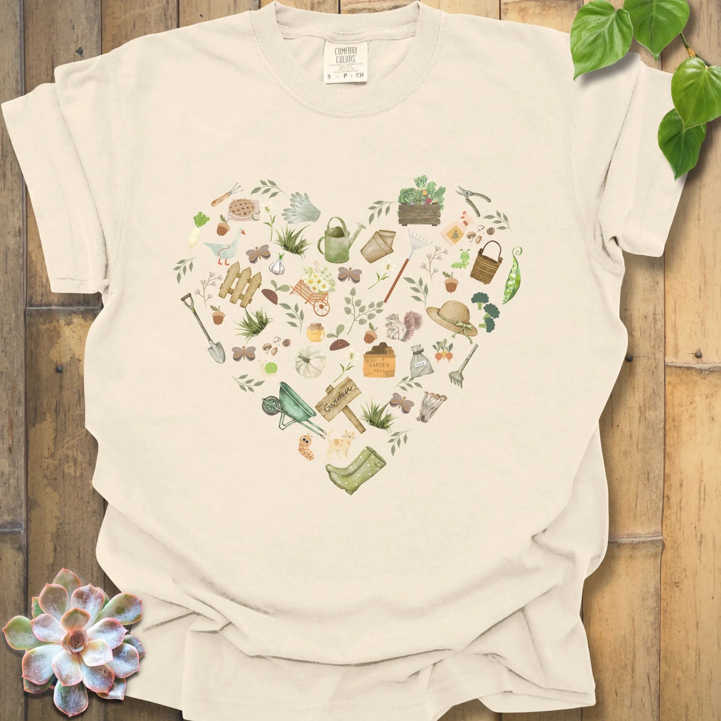 Garden Loveheart tee