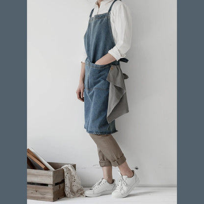 adjustable pinafore apron