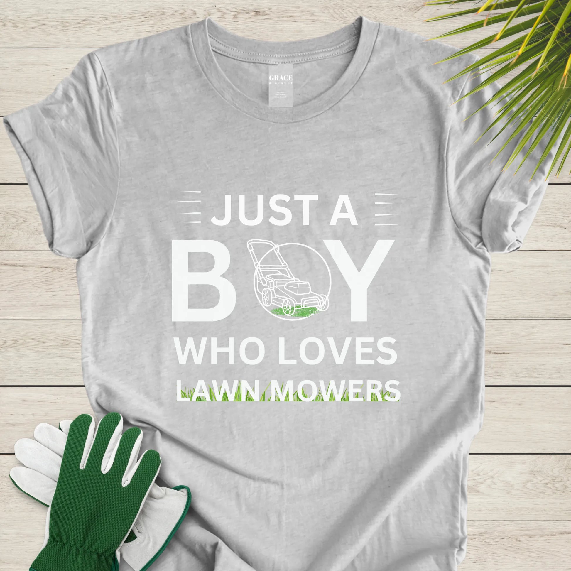 lawnmower t-shirt