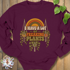 Retro Freaking Plants Sweatshirt