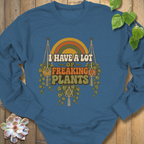Retro Freaking Plants Sweatshirt