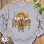 Retro Freaking Plants Sweatshirt