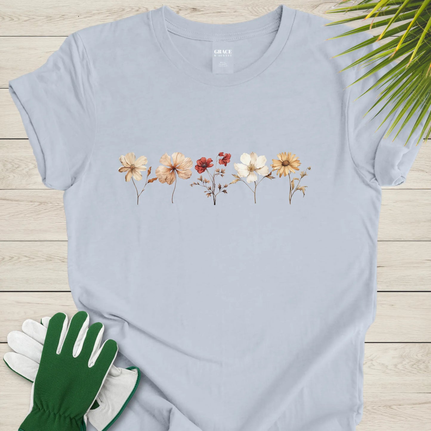 Rustic flower tee
