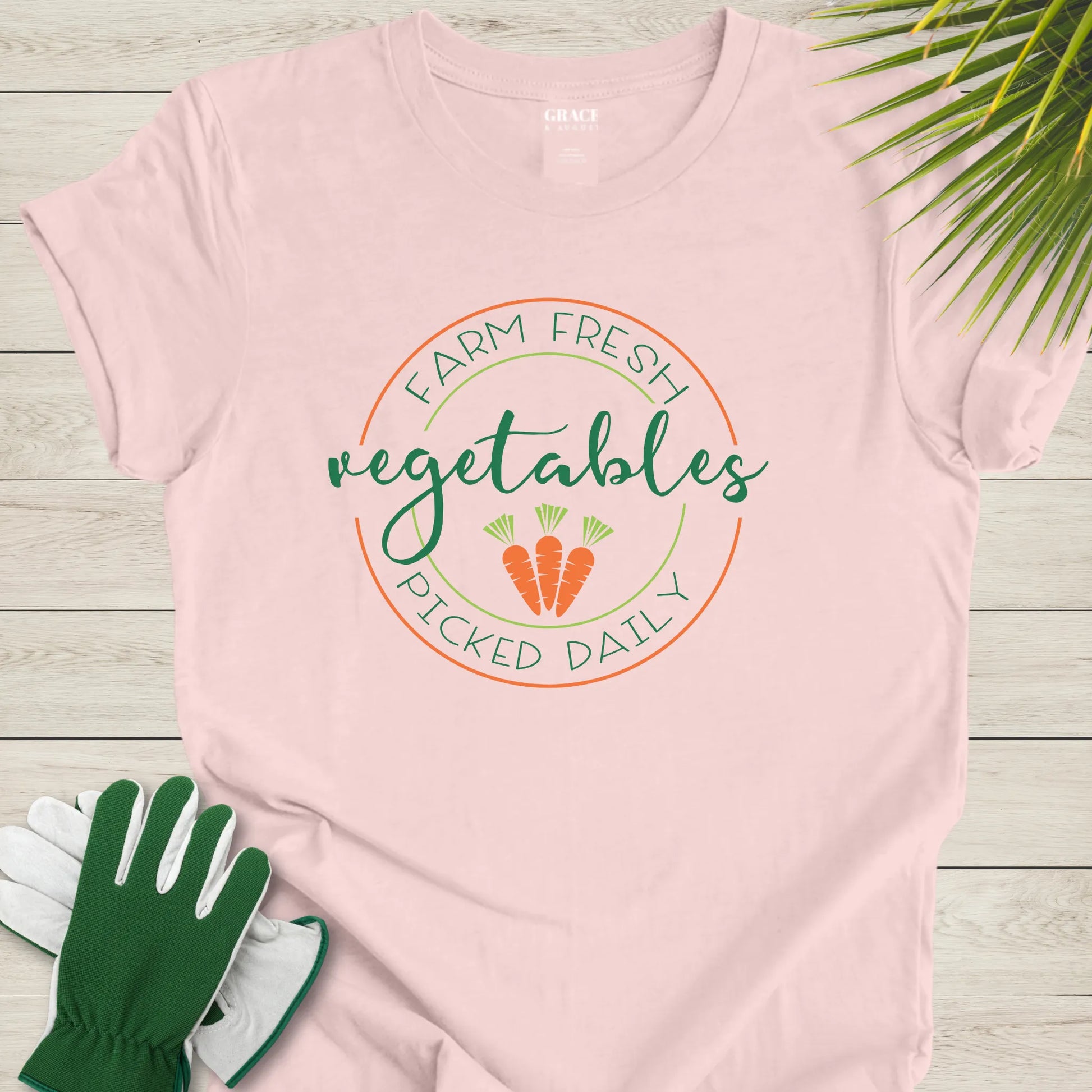 Vegetable graphic t-shirt
