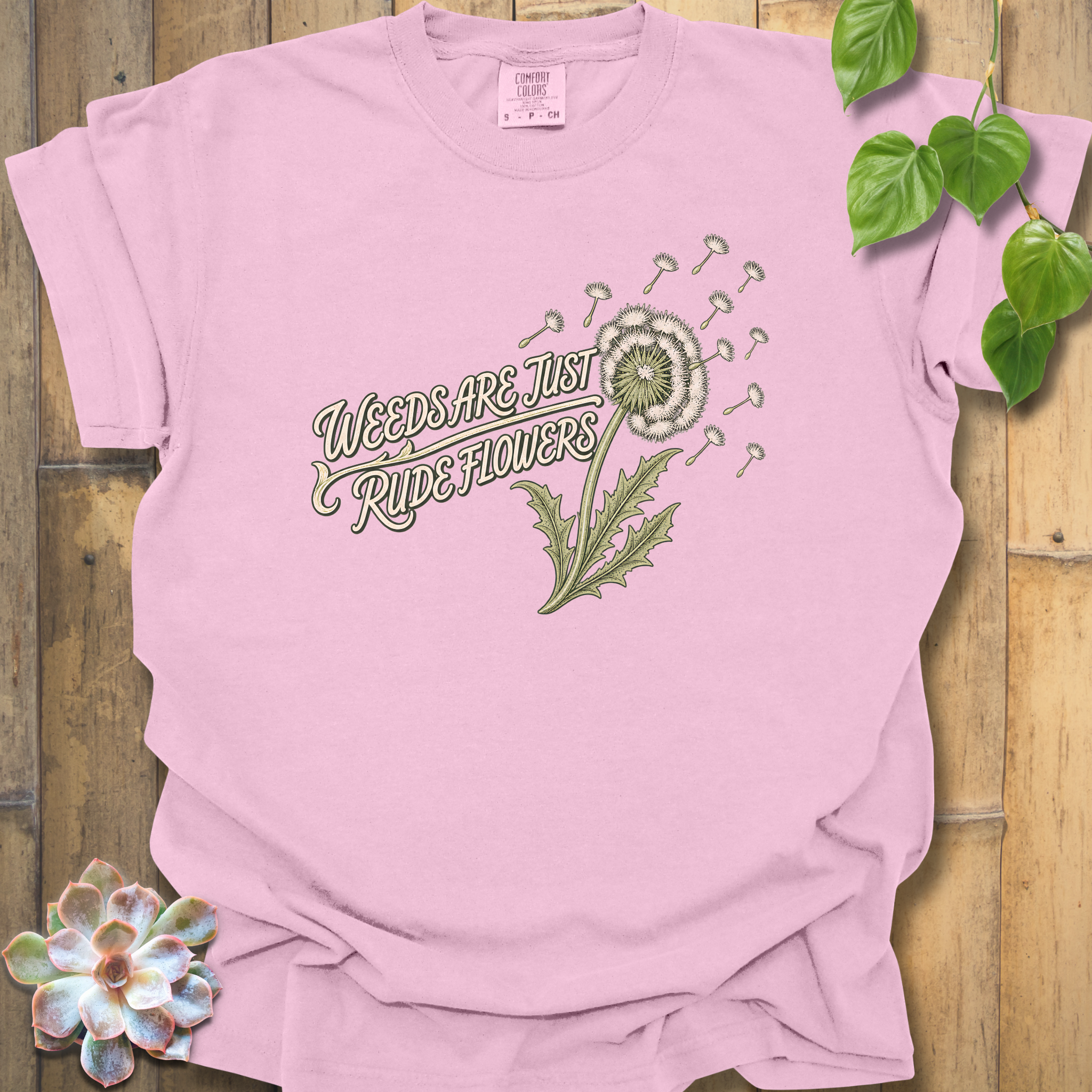 Rude Flowers T-Shirt