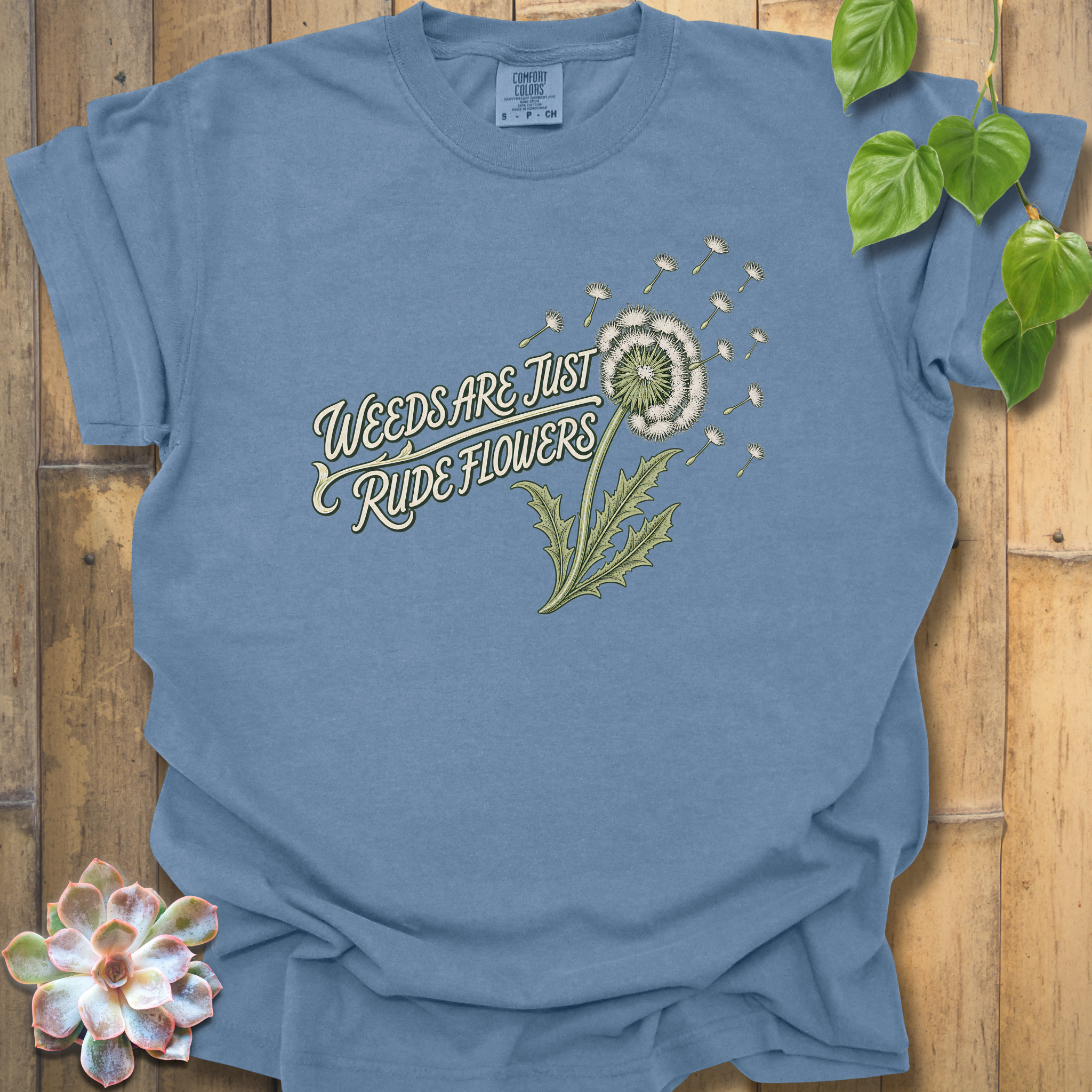 Rude Flowers T-Shirt