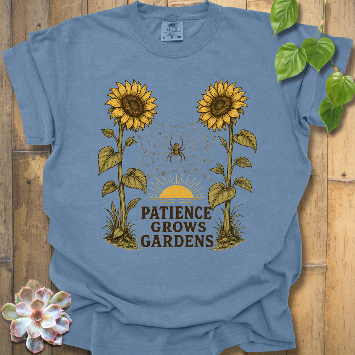 Patience Grows Gardens T-Shirt