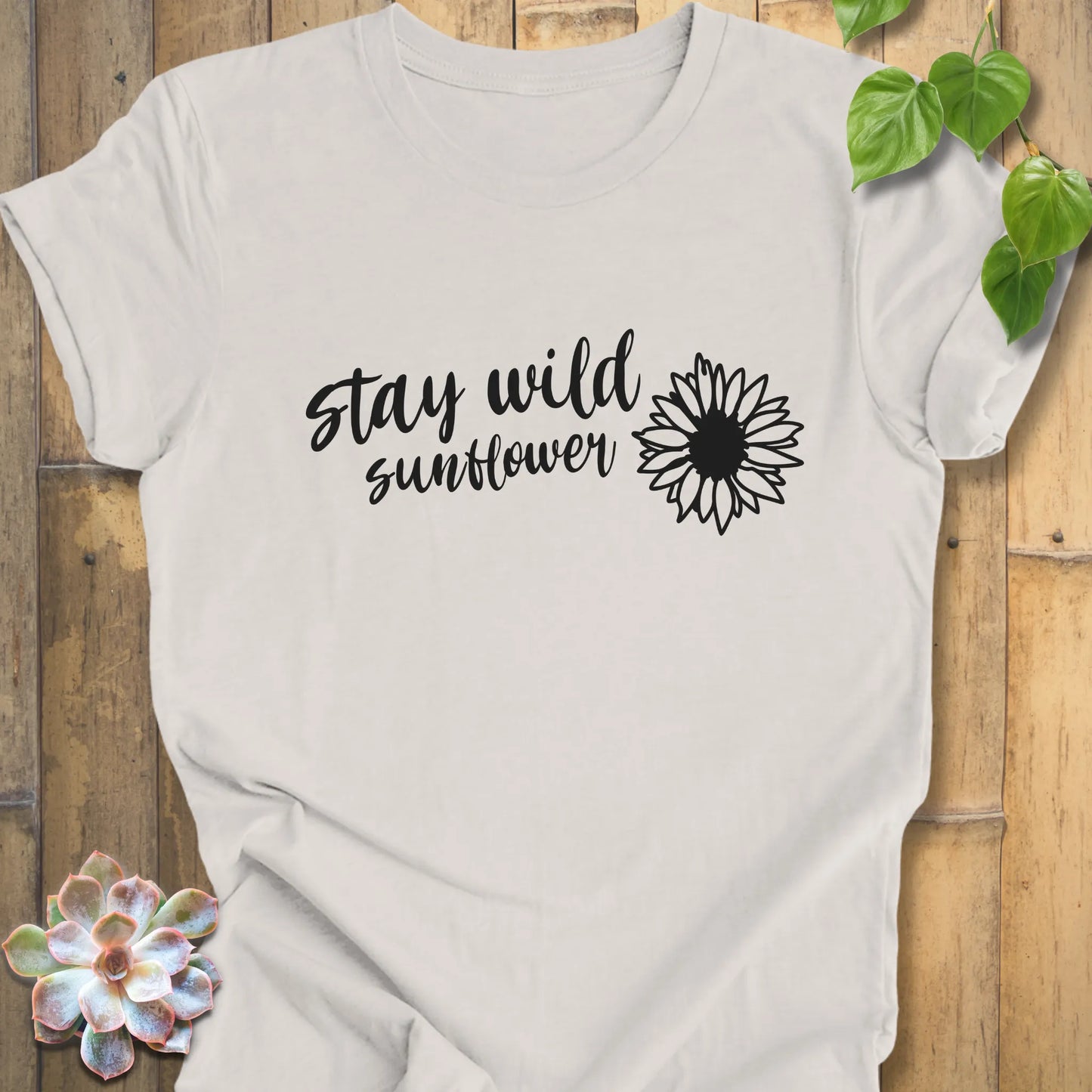 Stay Wild Sunflower T-Shirt