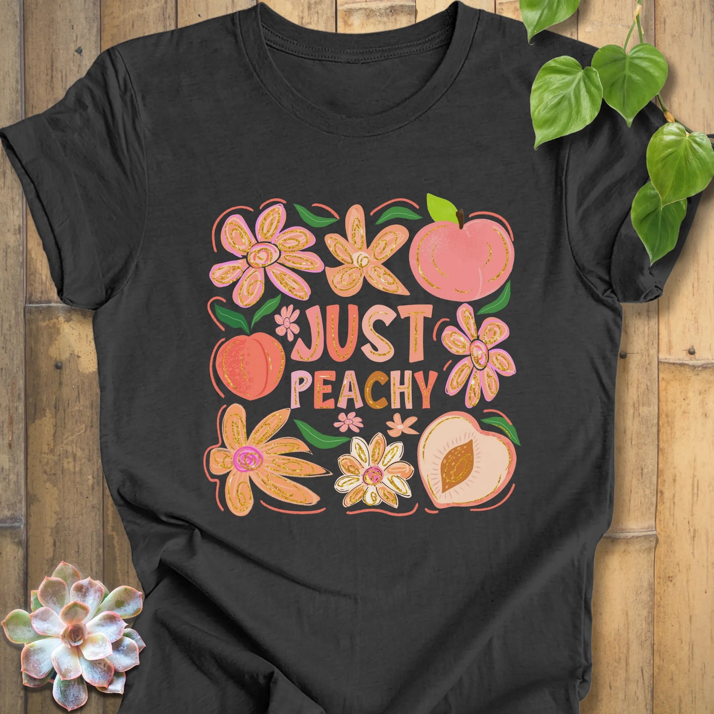 Casual Peach Tee