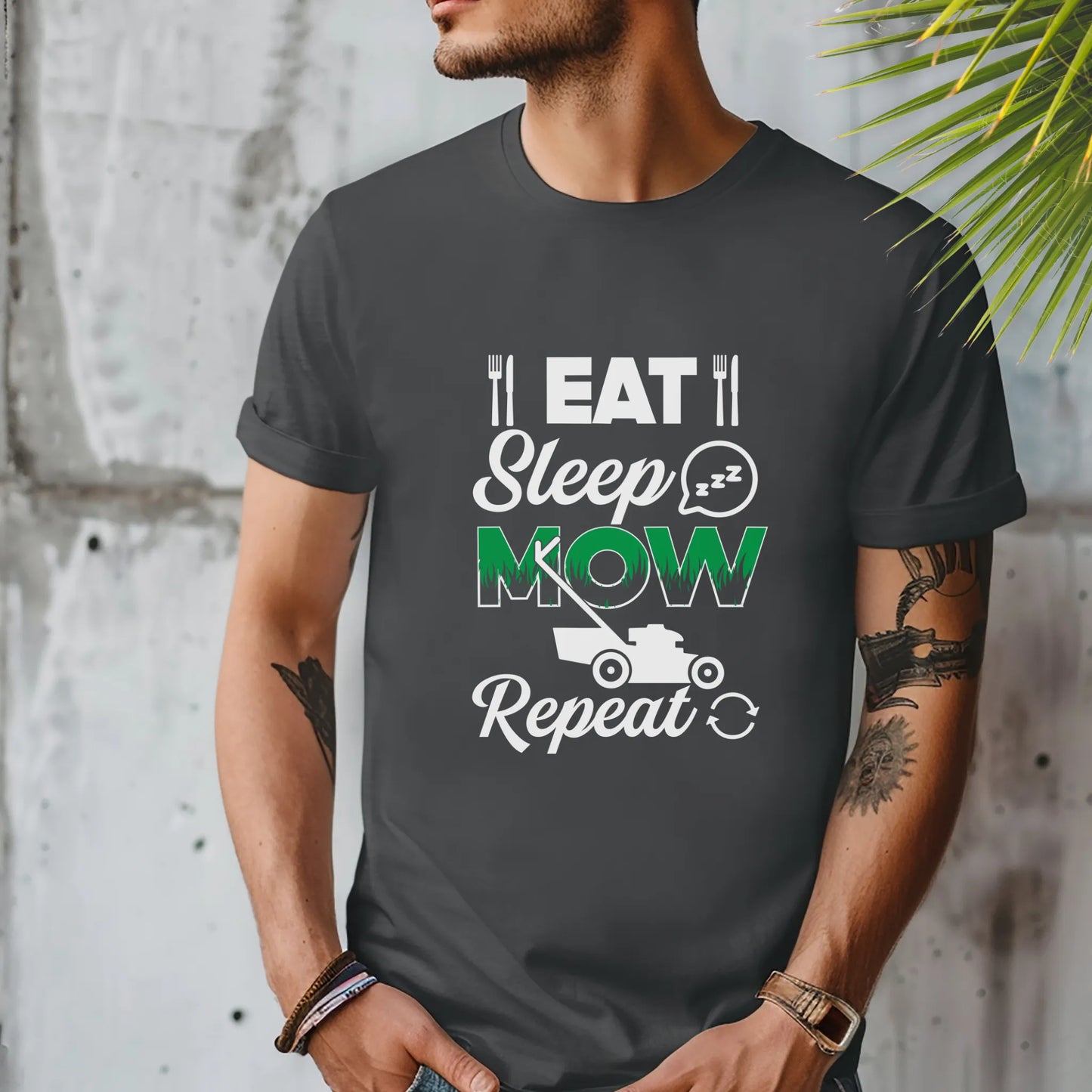 lawn mowing shirt