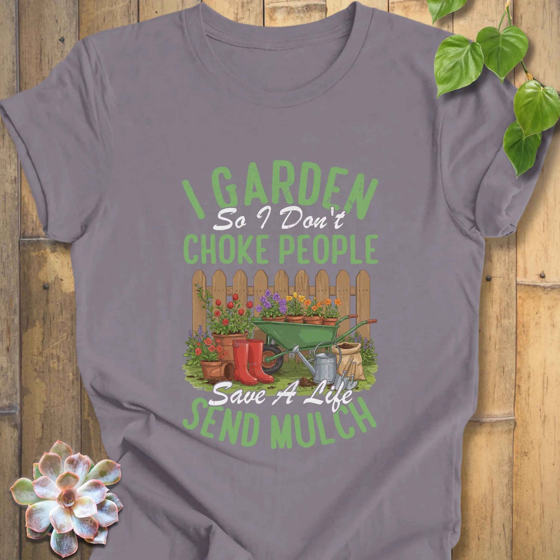 Gardening therapy tee