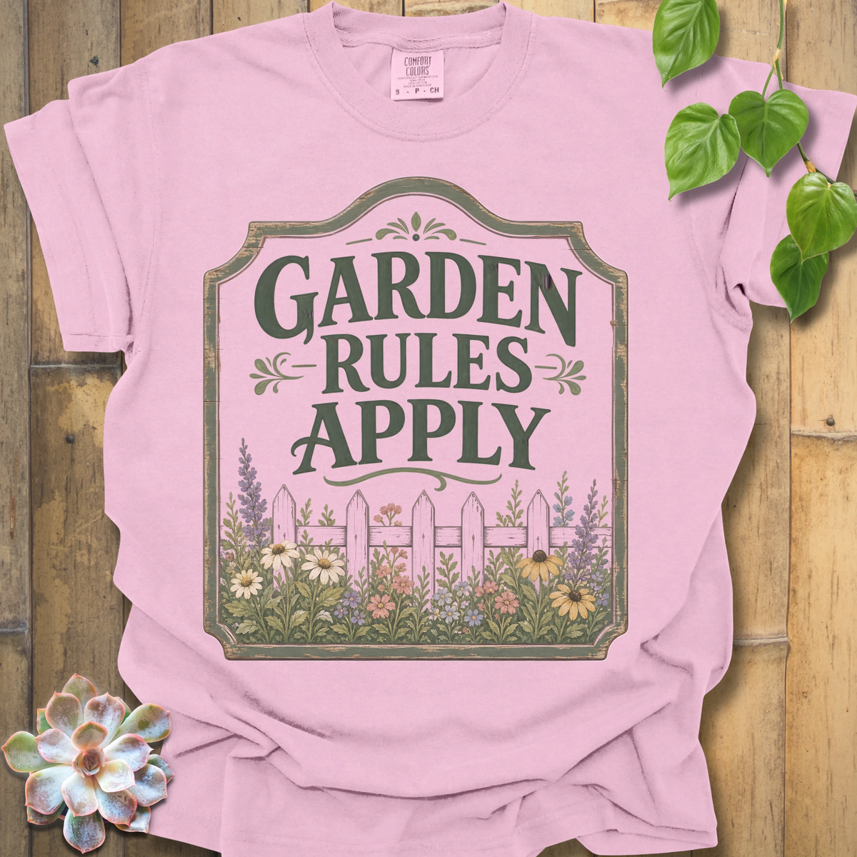 Garden Rules Apply T-Shirt