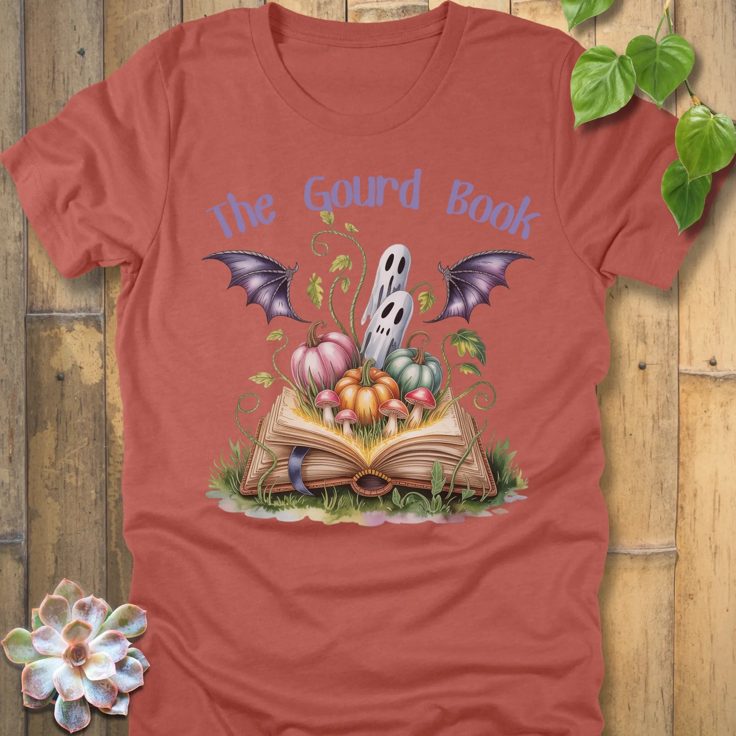 Heather Clay t-shirt featuring the design The Guard Book T-Shirt printed with a halloween design