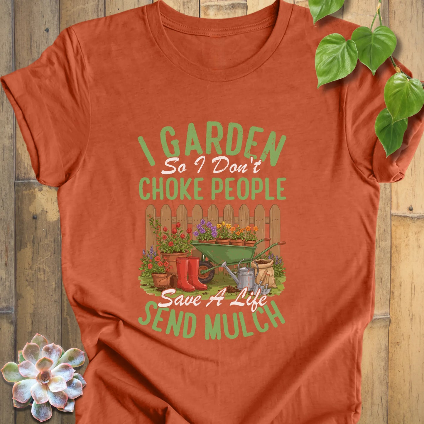 Sarcastic garden shirt