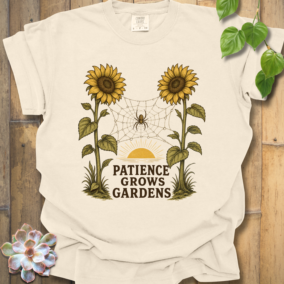 Patience Grows Gardens T-Shirt