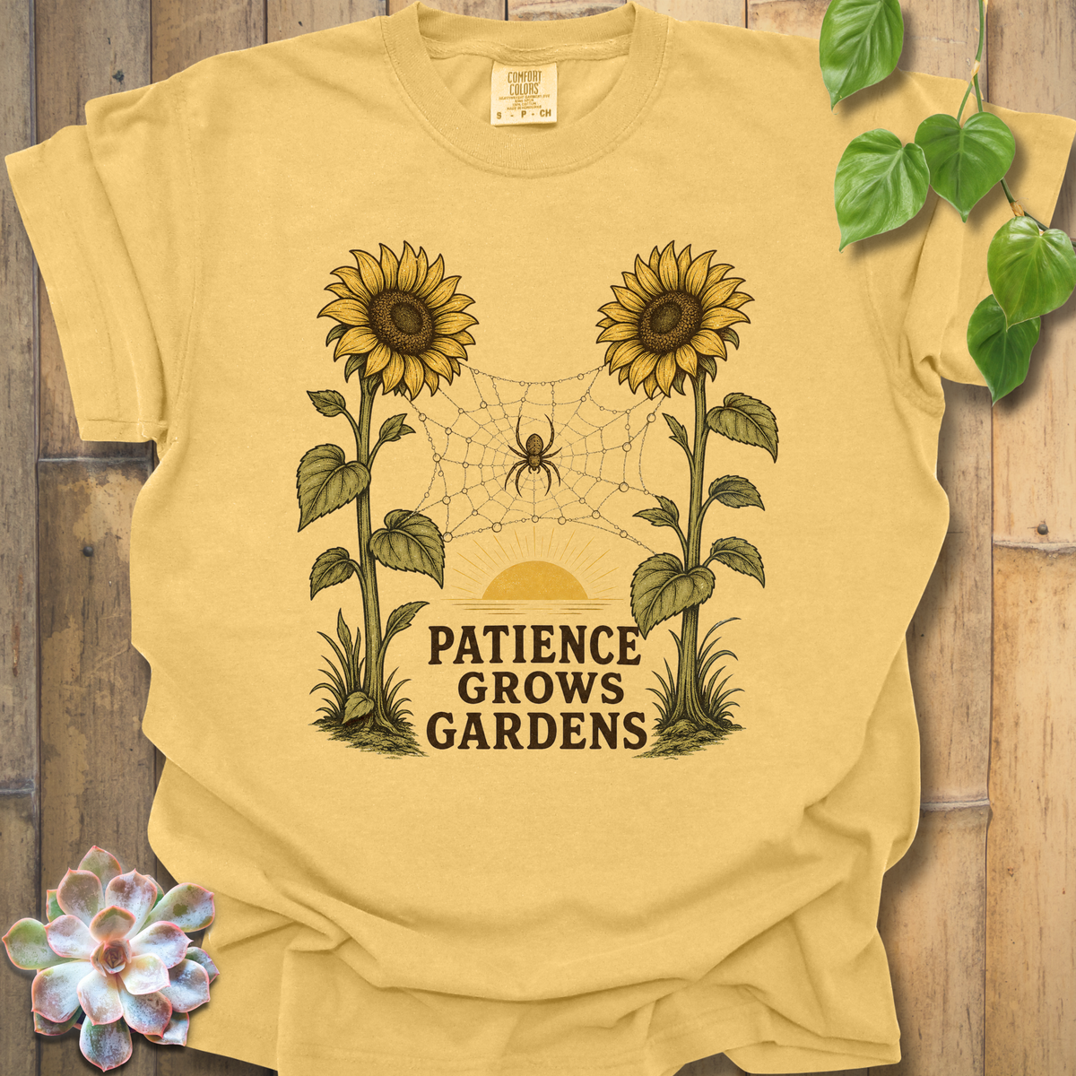 Patience Grows Gardens T-Shirt